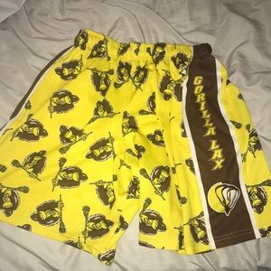 Gorilla lacrosse shorts